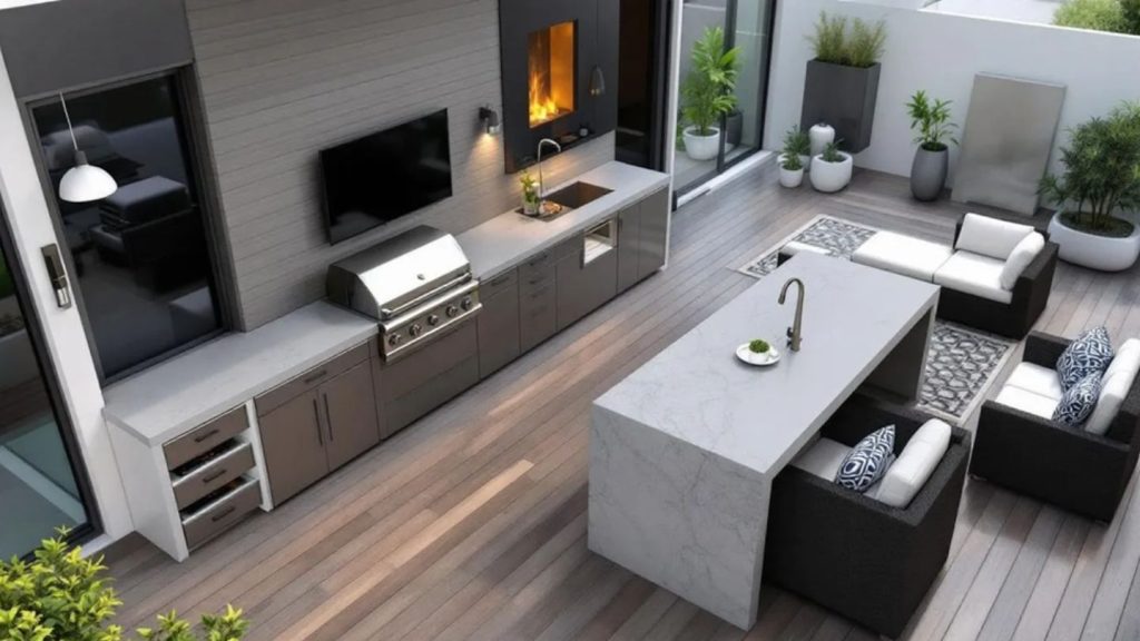 Outdoor Kitchens on Decks: Design & Building Ideas